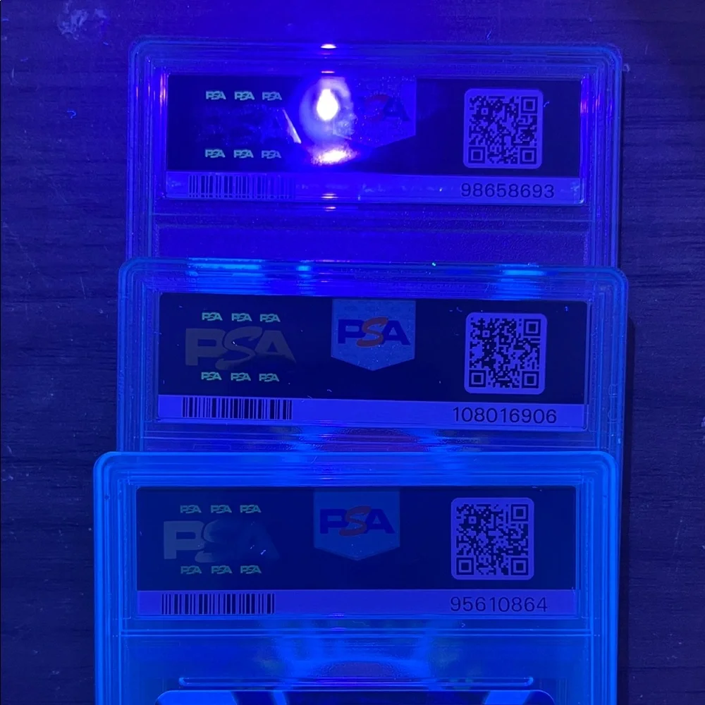 Japanese Vending Series 2 1998 Pokémon Zapdos,Articuno and Moltres! PSA graded!